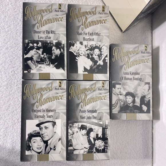 Vintage Madacy Music Group Hollywood Romance 10 Pack Movie Set VHS - Picture 8 of 16